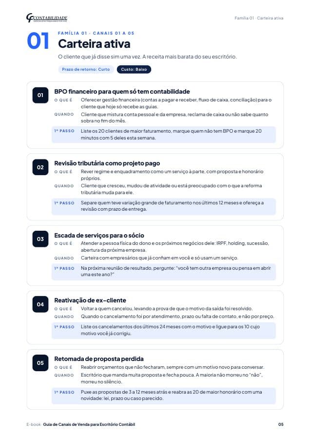 Página 5 do guia: Uma família