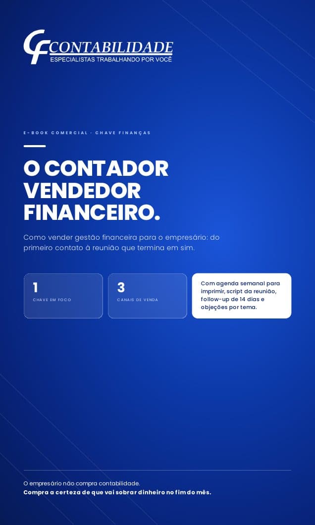 Capa do e-book O Contador Vendedor Financeiro